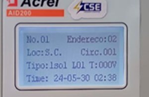 Anunciadores de alarme cse acrel it medico 0025