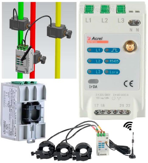 Medidor de energia wireless mew 100